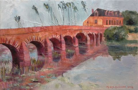 L'artiste Meryl QUIGUER - 250 ans du pont de Pont-Rean
