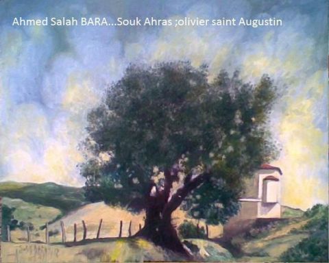 L'artiste Souk Ahras - l'olivier de Saint Augustin.Souk Ahras..