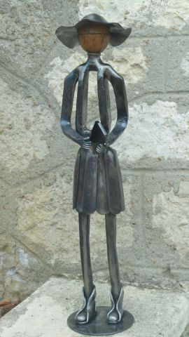 La dame de fer - Sculpture - JORG