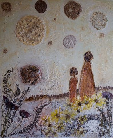 L'artiste karolien peintures - Les planètes