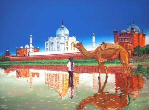 Voir cette oeuvre de Aguila Bernard: Taj-Mahal
