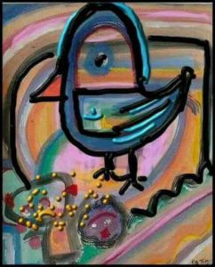 Voir cette oeuvre de Jacky Patin: Petit oiseau... 