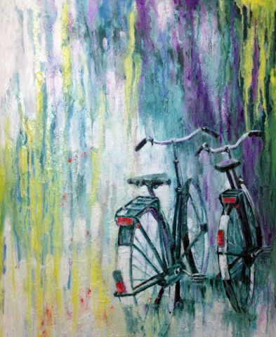 L'artiste ARTDANO - Sous la pluie