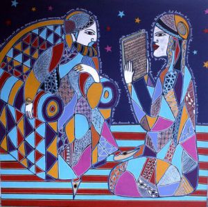 Peinture de ANTOINE MELLADO: Les mille et une nuits 8