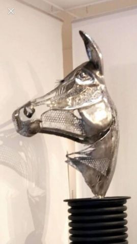 cheval - Sculpture - Mcatelierdart 