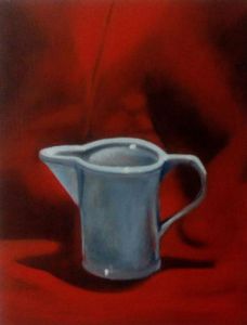 Peinture de catherin nathalie: Pot à lait