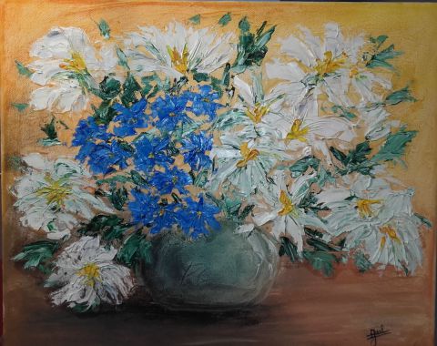 Bouquet - Peinture - Andr JAVEL