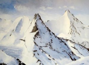 Voir cette oeuvre de jean pierre gouget: 4065 peinture montagne