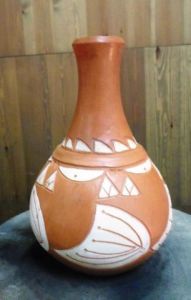 Voir le détail de cette oeuvre: vase sculpté 1
