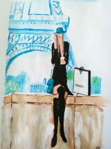 Peinture de Arsene Gully: Paris Gucci