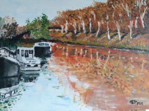 Peinture de oeilme: CANAL DE GARONNE 2