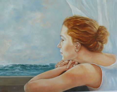 L'artiste Chantal Eberle - La rêveuse