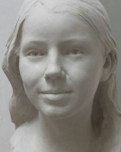 Voir cette oeuvre de Laurent mc sculpteur portrait: Portrait jeune fille