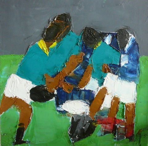 L'artiste Annick Fournier - Rugby