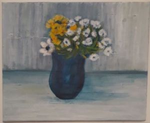 Voir le détail de cette oeuvre: le vase bleu