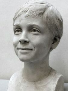 Voir cette oeuvre de Laurent mc sculpteur portrait: Portrait enfant