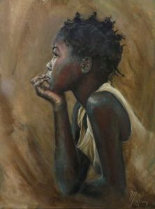 Voir cette oeuvre de Muriel HENRY: Portrait jeune Africaine