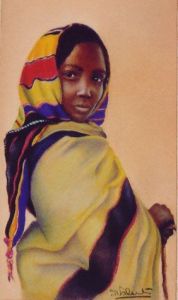 Voir cette oeuvre de Francoise Valentin: Belle du Mali