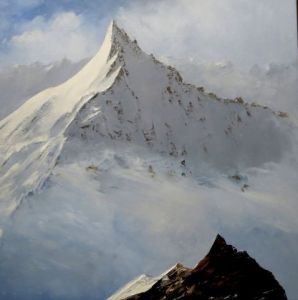 Voir cette oeuvre de jean pierre gouget: 3125 peinture montagne