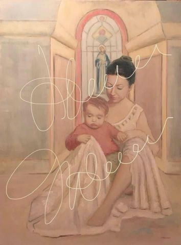 L'artiste Johanne Molaison - Le mère et l’enfant 
