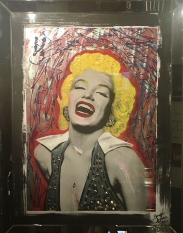 L'artiste SONYA DZIABAS - « Art Marilyn »