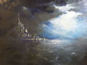 Voir cette oeuvre de sylvain roussel: Mont st Michel