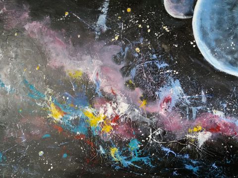 Univers 5 - Peinture - Marie-Therese THEVENOT
