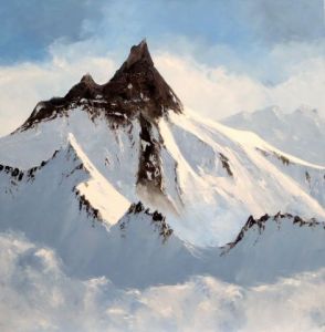 Voir cette oeuvre de jean pierre gouget: 3672 peinture montagne