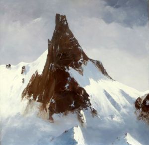 Voir cette oeuvre de jean pierre gouget: 4327 peinture montagne