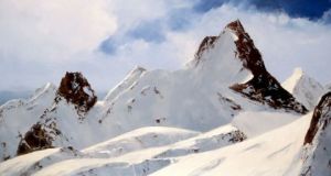 Voir cette oeuvre de jean pierre gouget: peinture Cervin peinture montagne