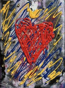 Voir cette oeuvre de SONYA DZIABAS: « SPIRIT HEART »