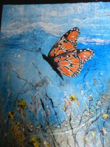 Peinture de Jarymo: Papillon s'envole