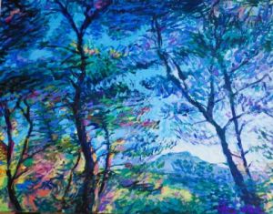 Voir cette oeuvre de ETIENNE Gaetane: Les pins sur la Sainte
