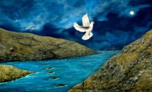 Peinture de vogel: En hommage à ma très chère Natacha 