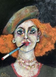 Peinture de soffya: Fume-cigarettes