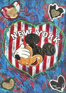 Voir cette oeuvre de SONYA DZIABAS: « MICKEY IN NEW YORK »